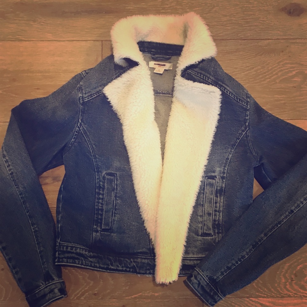 Sherpa Jean jacket
